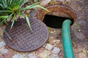 pumping septic tanks